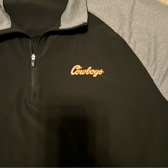 Cutter & Buck 3/4 zip Cowboys size XL - Picture 2 of 7